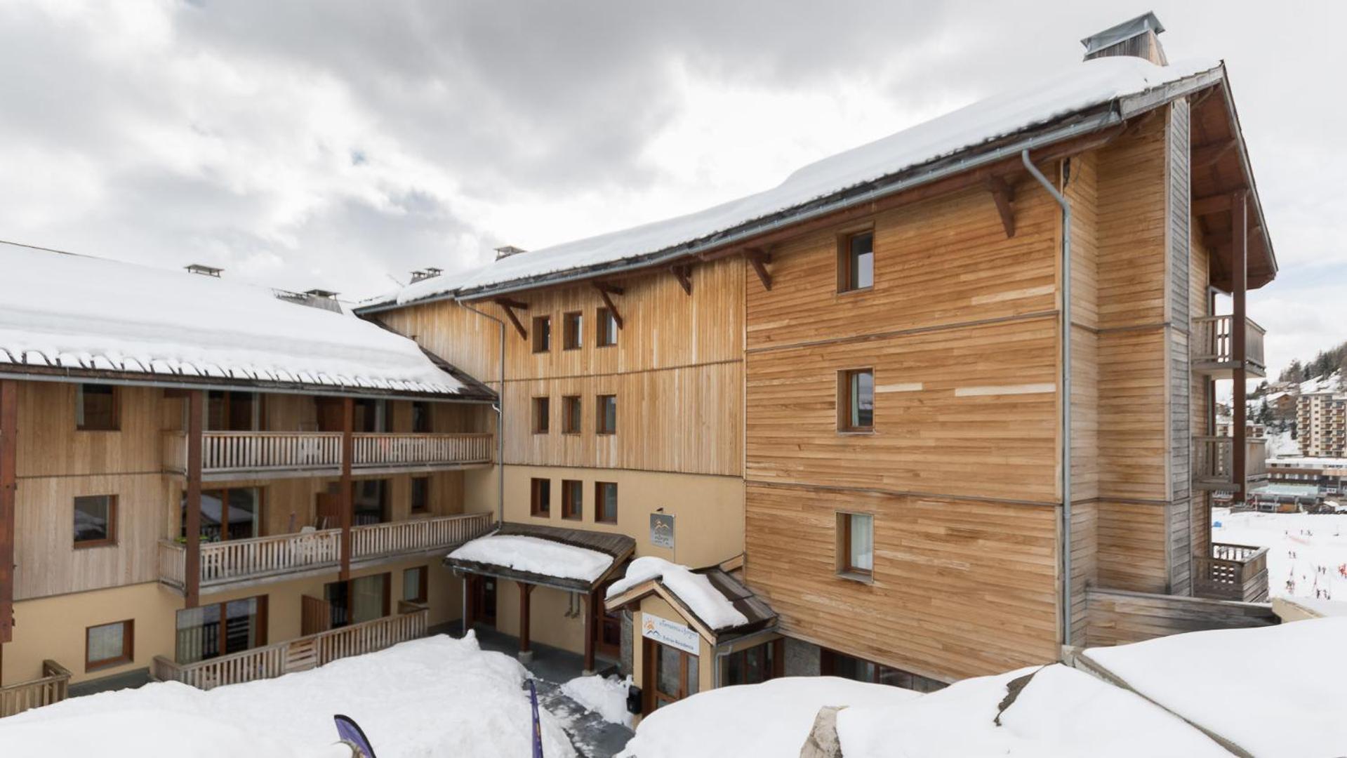 B203- Appartement 2 Pieces Cabine 6 Personnes Orcières Kültér fotó